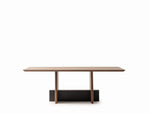 MARTIAL Modern Dining Set with Console & Mirror