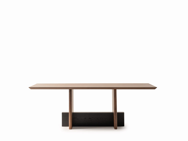 MARTIAL Modern Dining Set with Console & Mirror